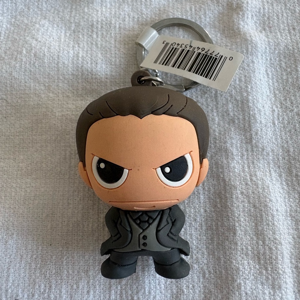 Batman vs Superman Movie BVS DC Comics Bruce Wayne Figural Keychain Keyring NEW